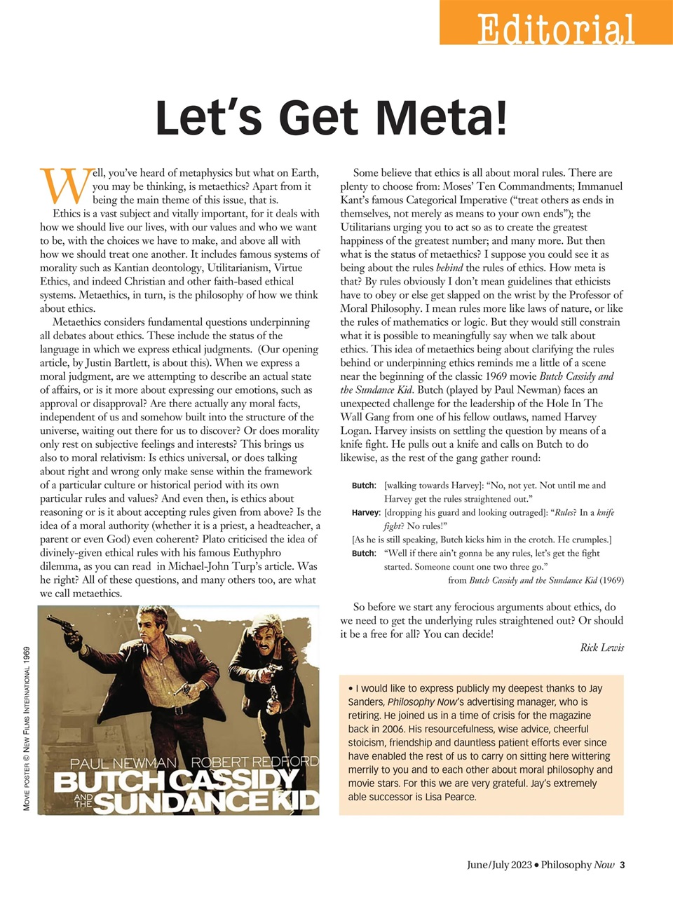 Philosophy Now Preview Pages