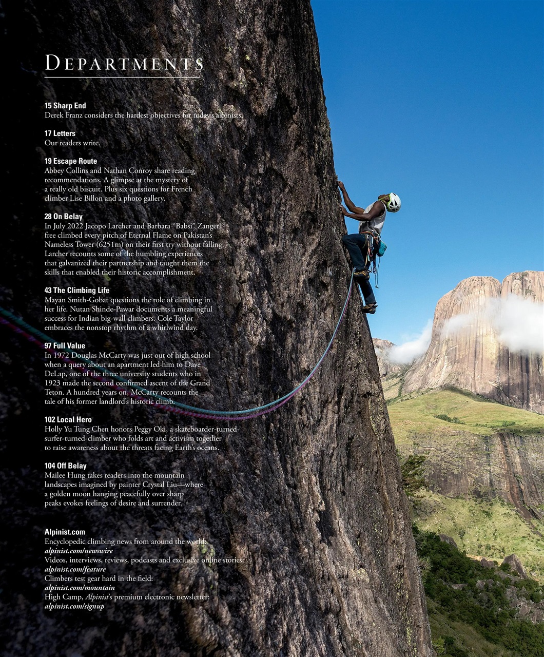 Alpinist Preview Pages