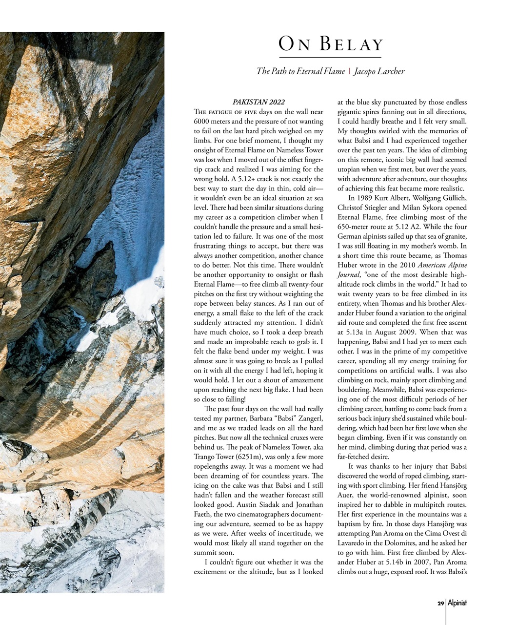 Alpinist Preview Pages