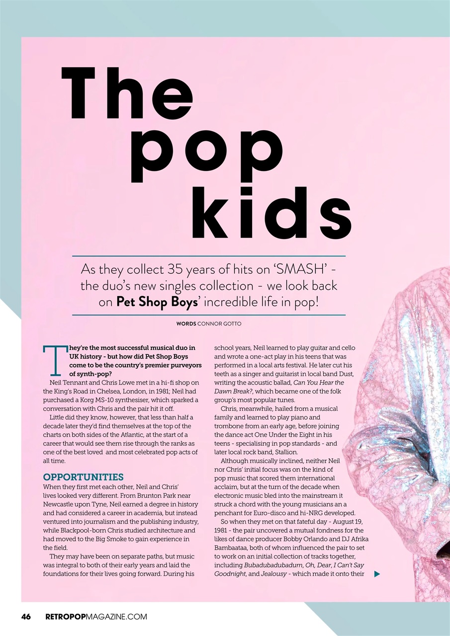 Retro Pop Preview Pages