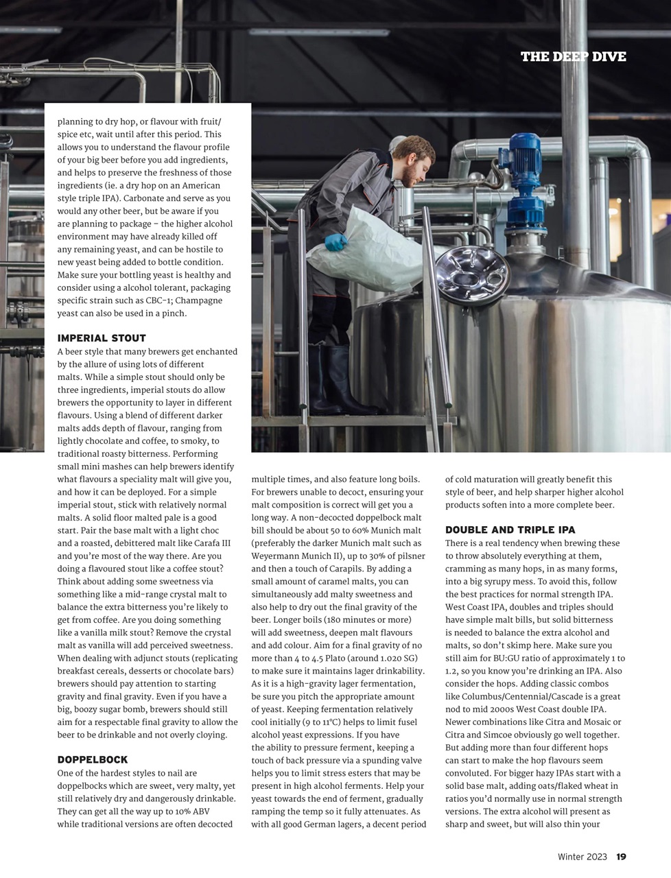 Beer and Brewer Preview Pages