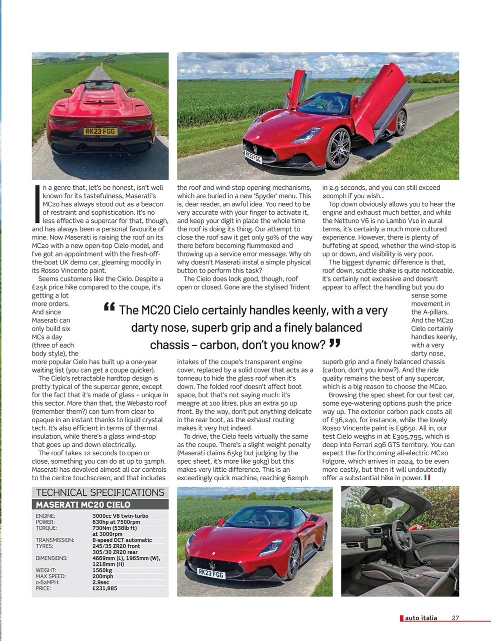 AutoItalia Magazine Preview Pages