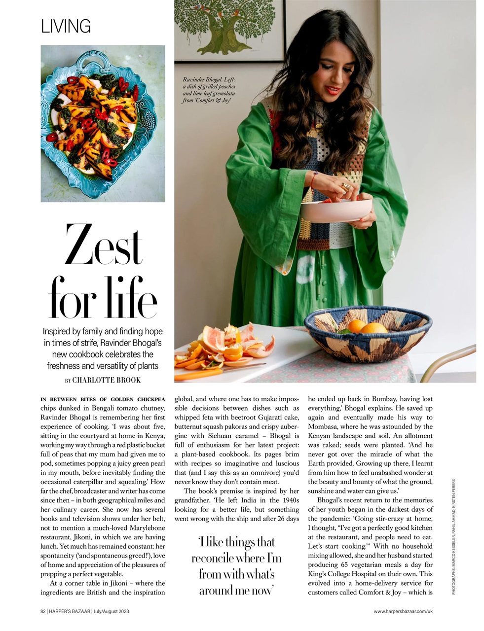 Harper's Bazaar Preview Pages