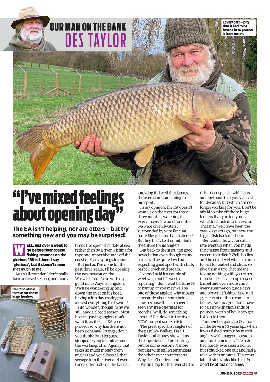 Angling Times Preview Pages
