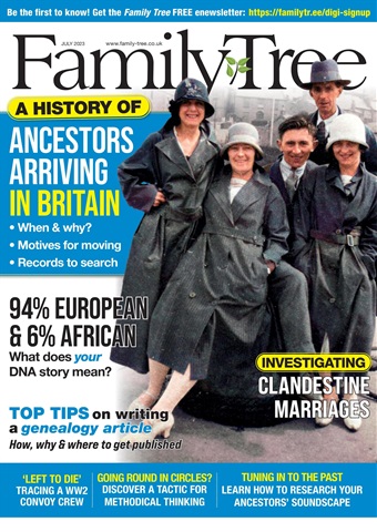 Family Tree issue July 2023
