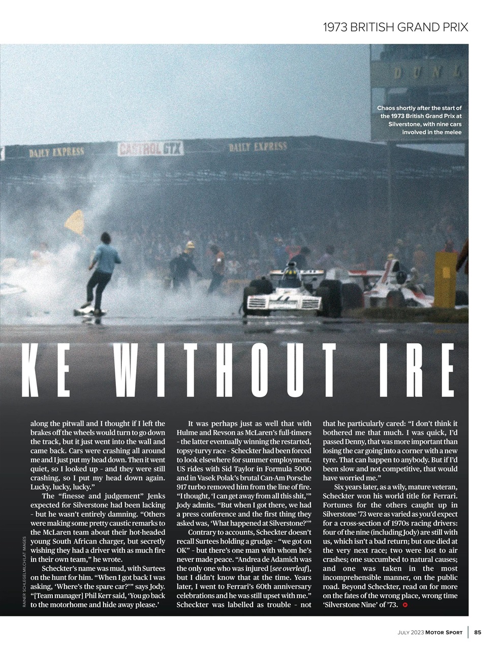 Motor Sport Magazine Preview Pages
