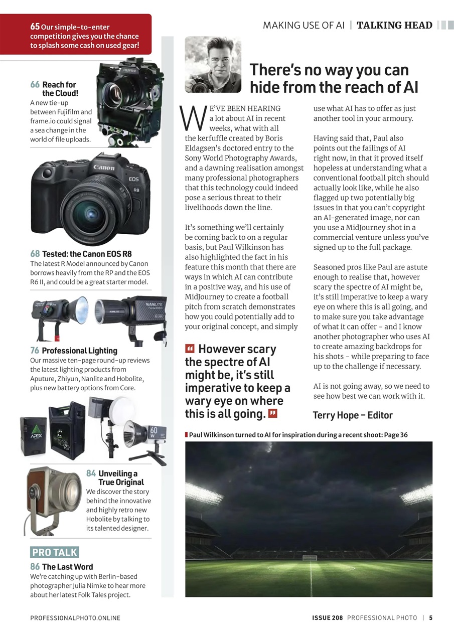 Professional Photo Preview Pages