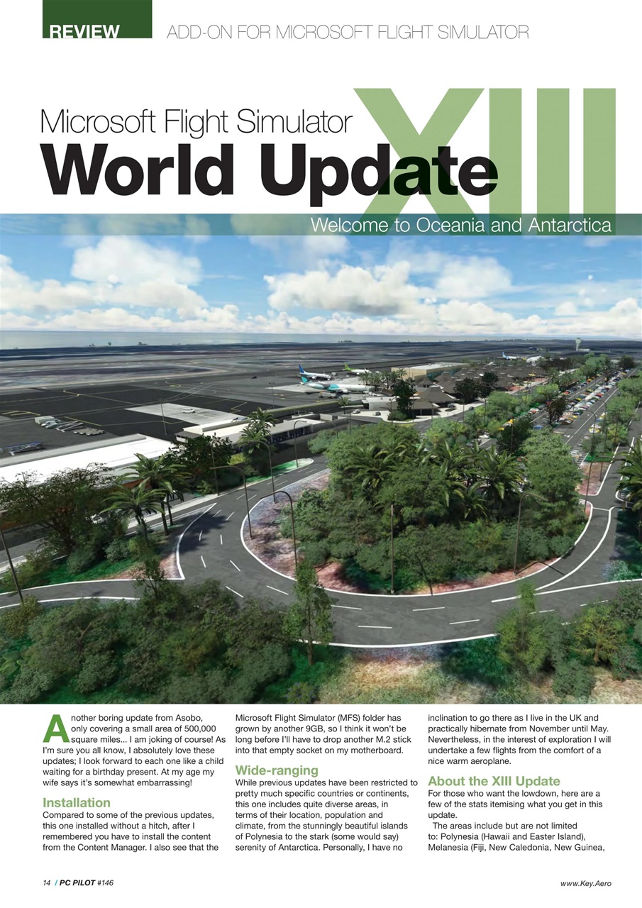 PC Pilot Preview Pages