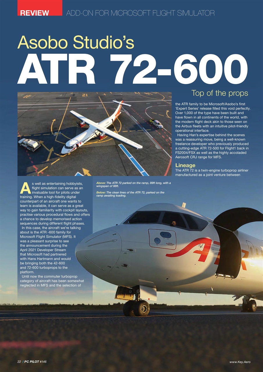 PC Pilot Preview Pages