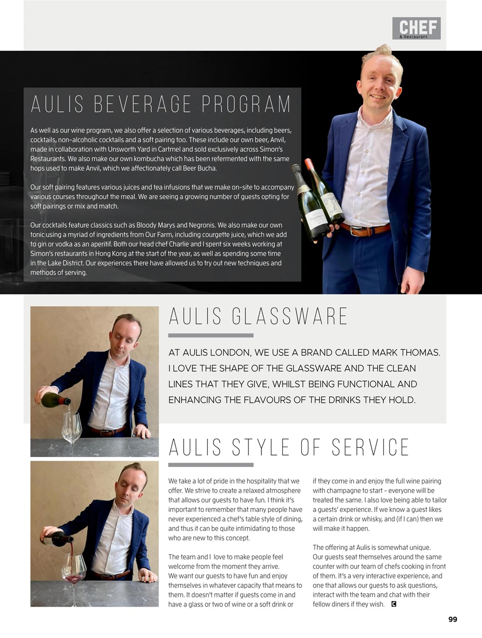 Chef & Restaurant Magazine Preview Pages