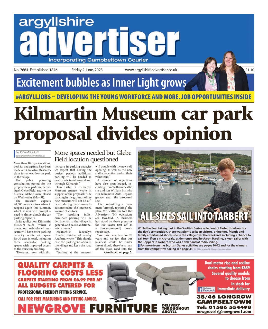 Argyllshire Advertiser Preview Pages