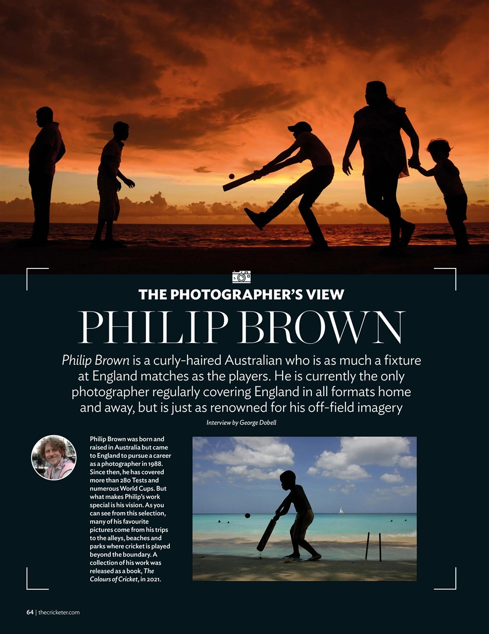 The Cricketer Magazine Preview Pages