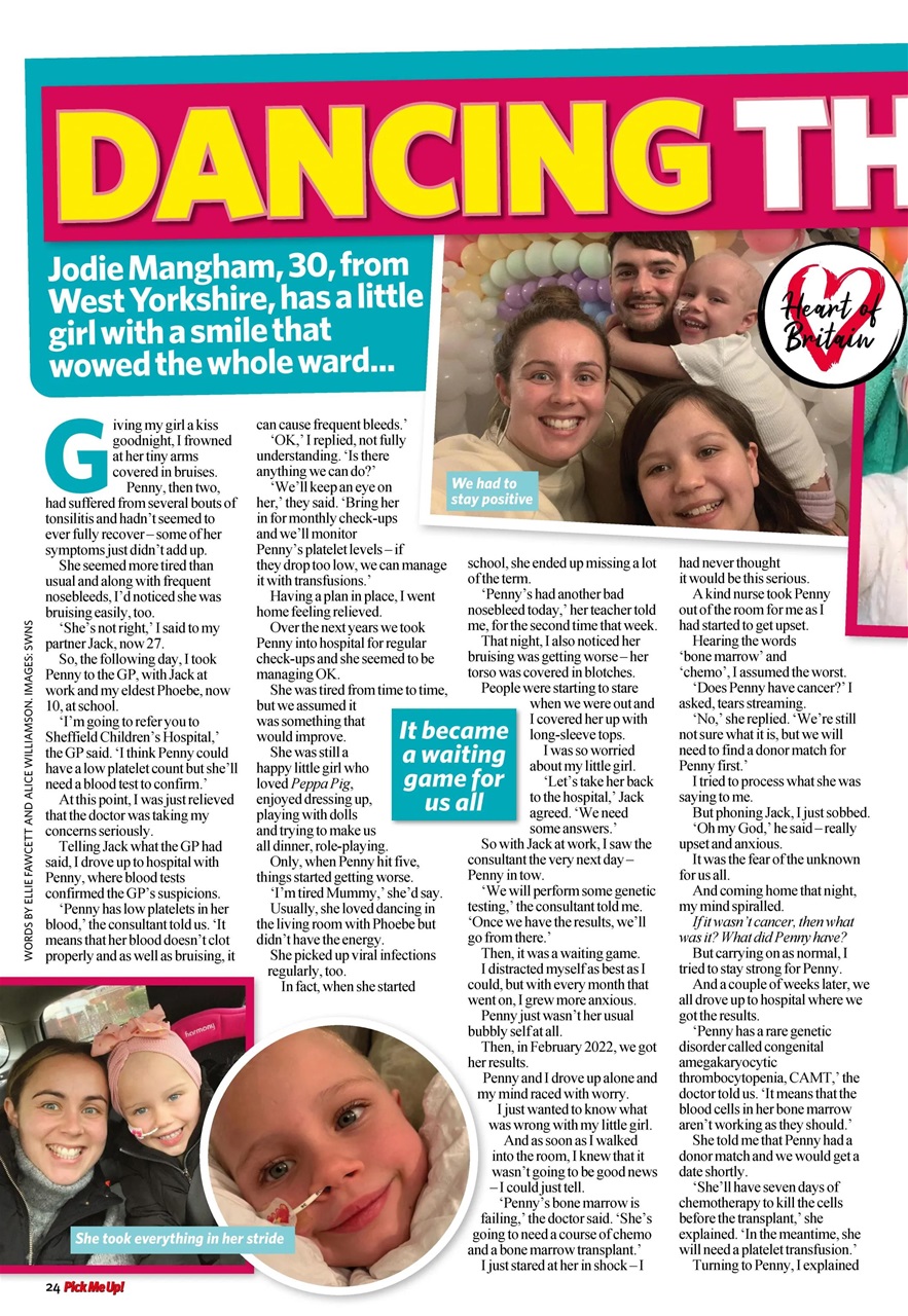 Pick Me Up Preview Pages