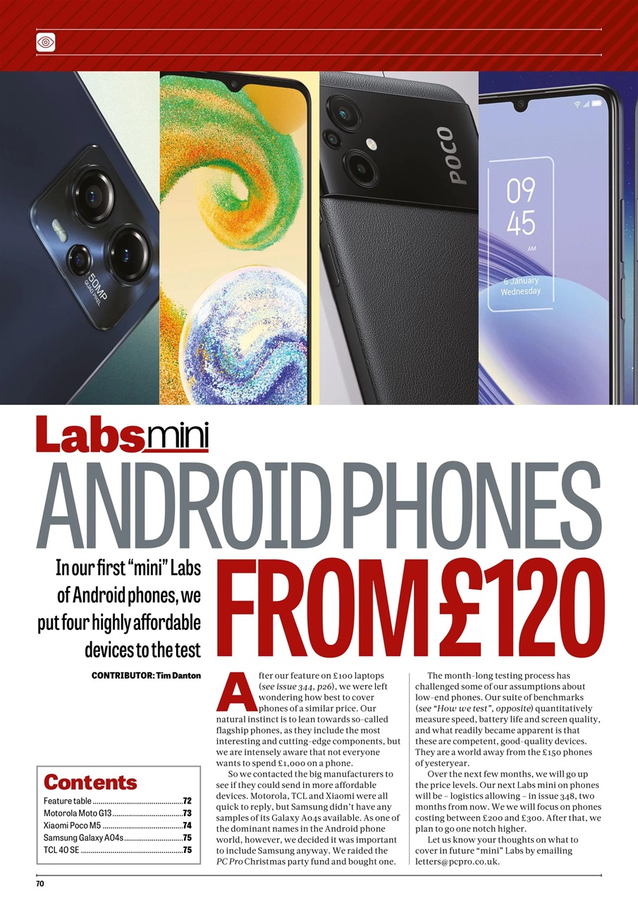 PC Pro Preview Pages