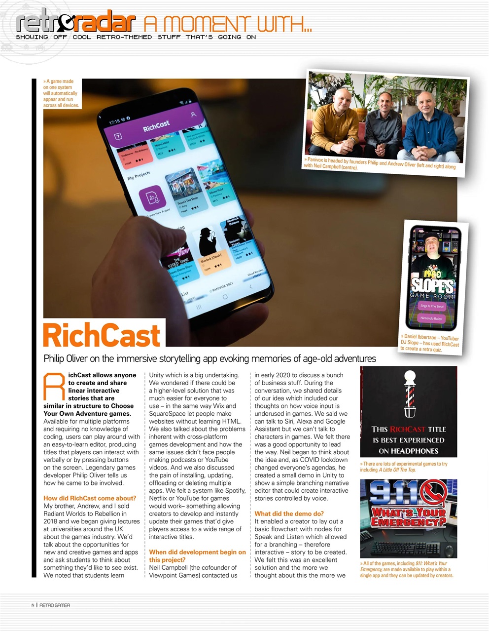 Retro Gamer Preview Pages