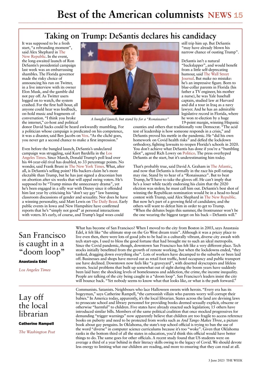 The Week Preview Pages