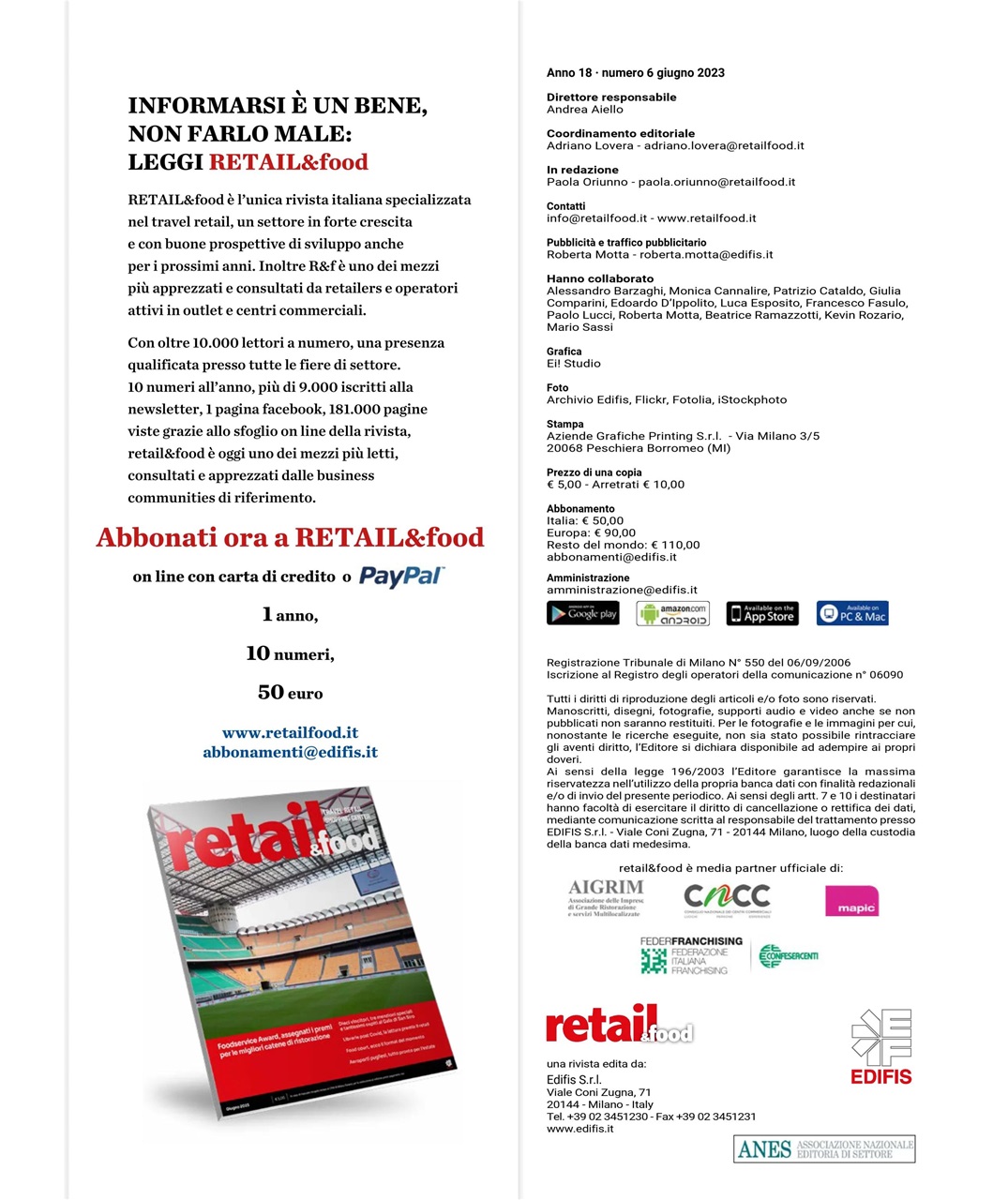 Retail&food Preview Pages