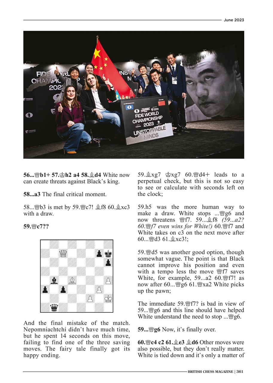 British Chess Magazine Preview Pages