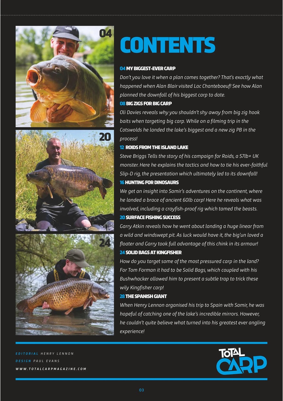 Total Carp Preview Pages