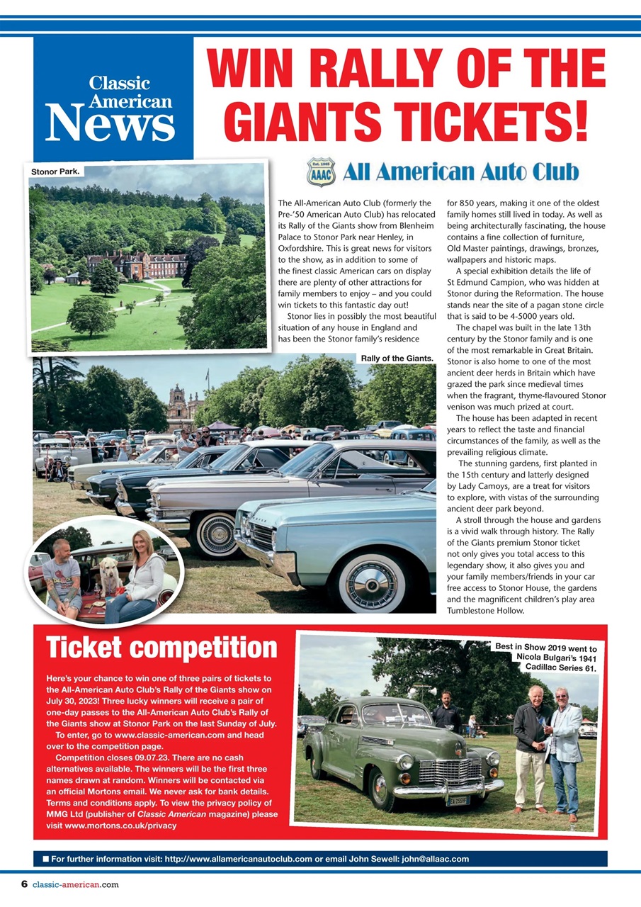 Classic American Magazine Preview Pages