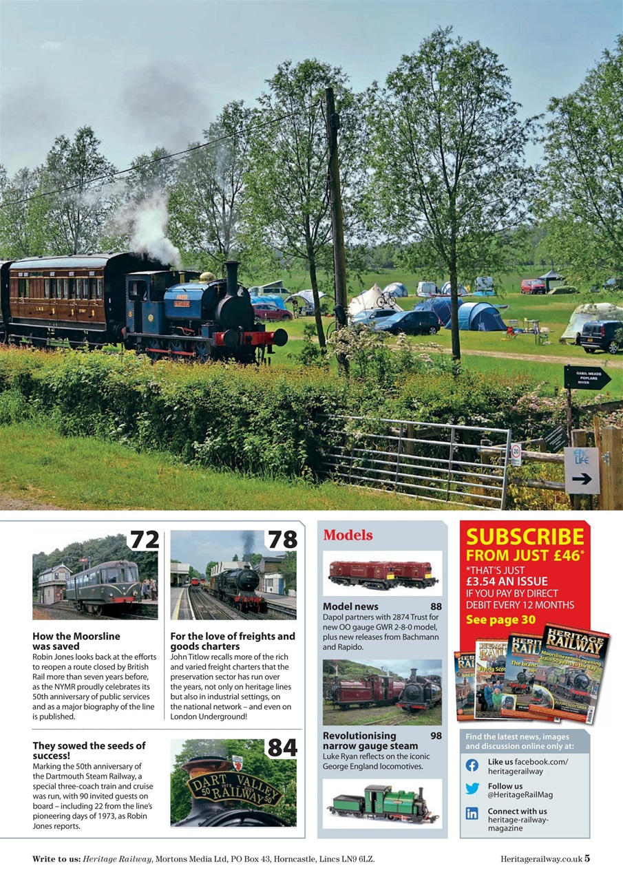Heritage Railway Preview Pages