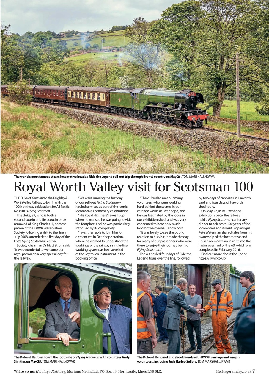 Heritage Railway Preview Pages