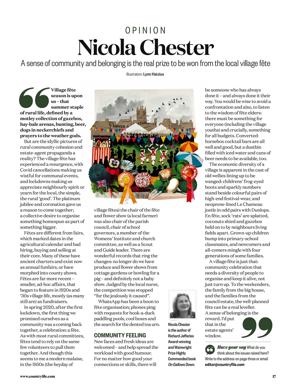 BBC Countryfile Magazine Preview Pages