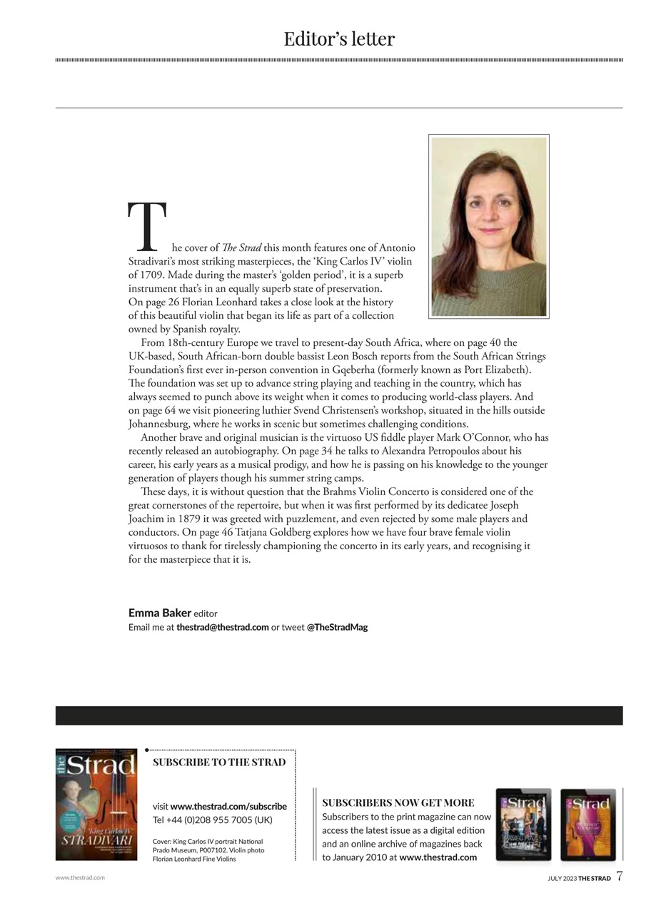 The Strad Preview Pages