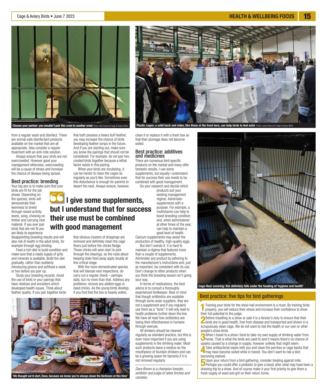 Cage & Aviary Birds Preview Pages