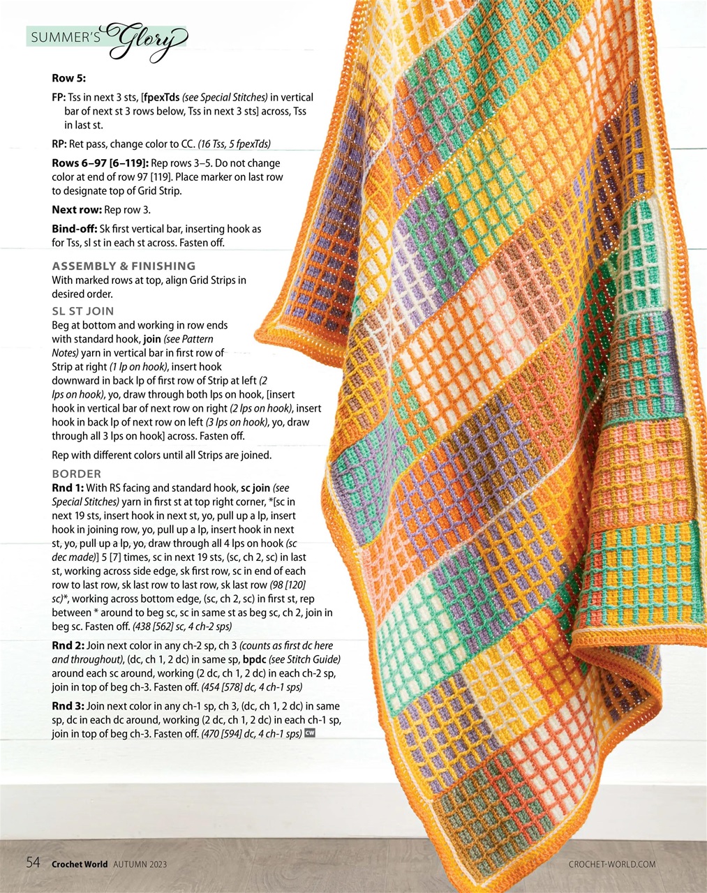 Crochet World Preview Pages