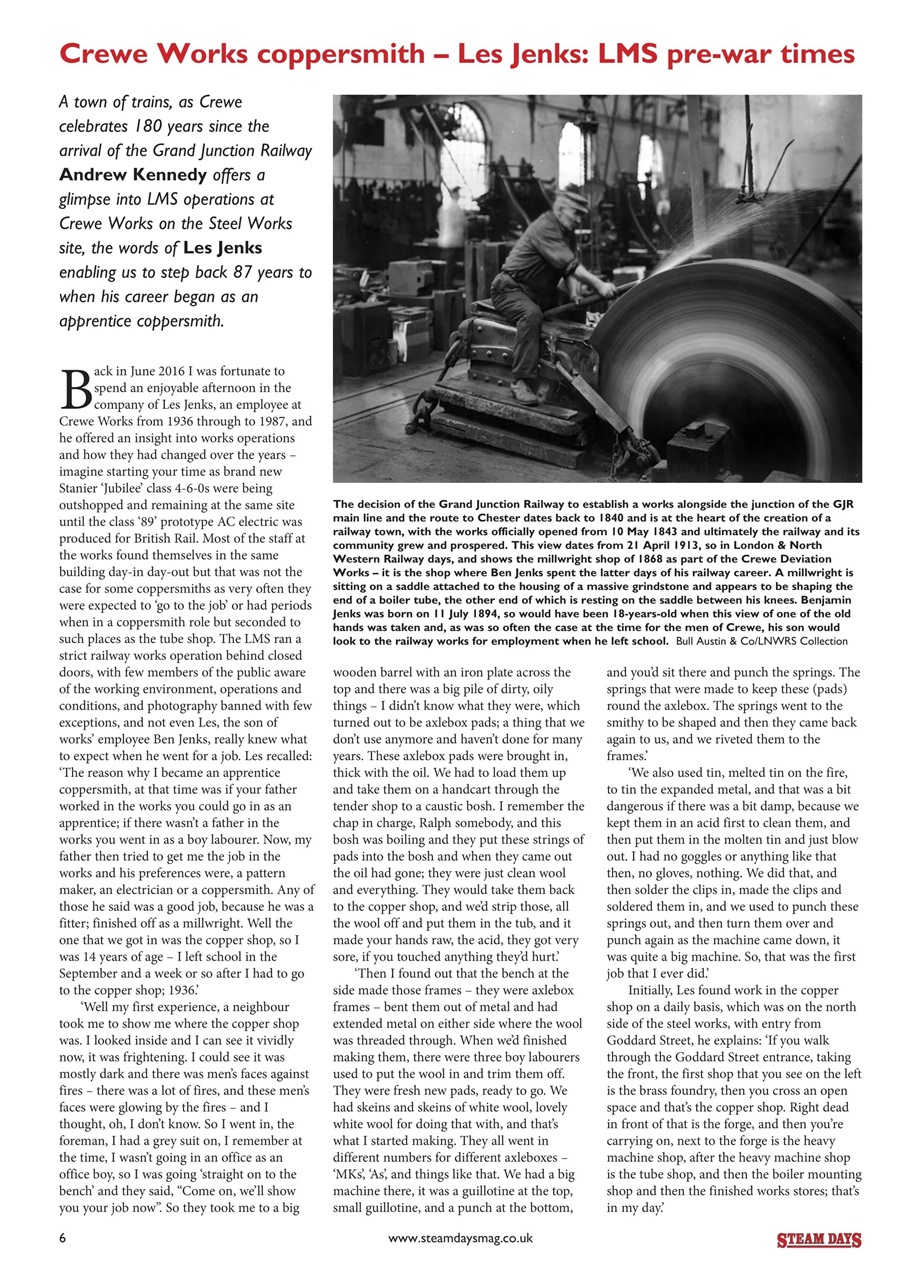 Steam Days Preview Pages