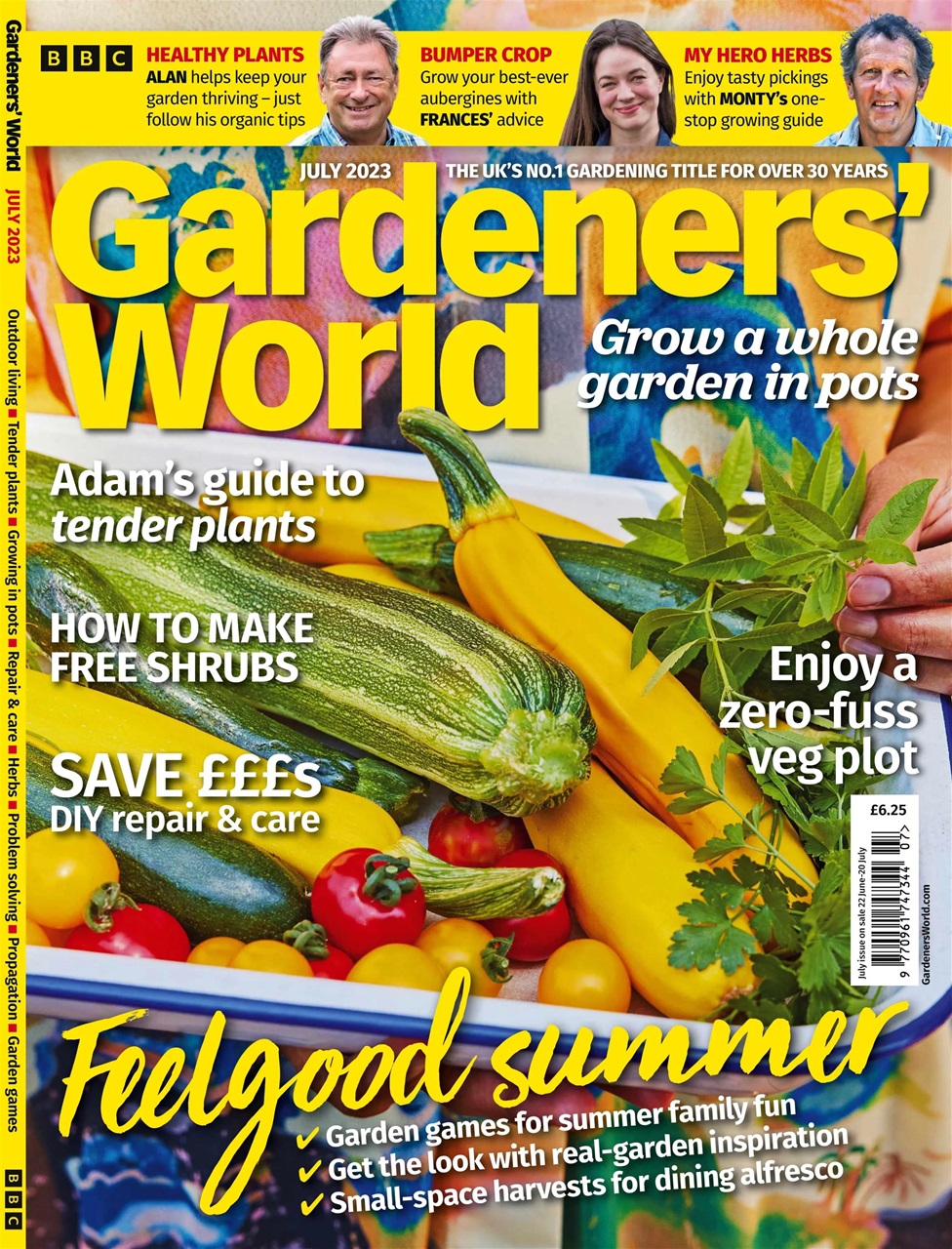 BBC Gardeners’ World Magazine Preview Pages