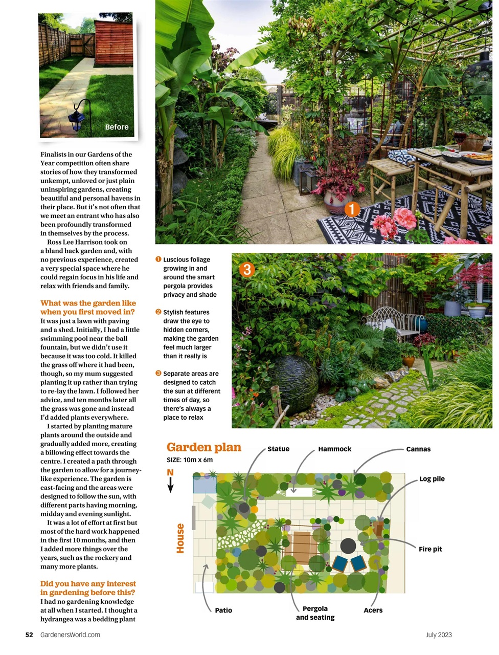 BBC Gardeners’ World Magazine Preview Pages