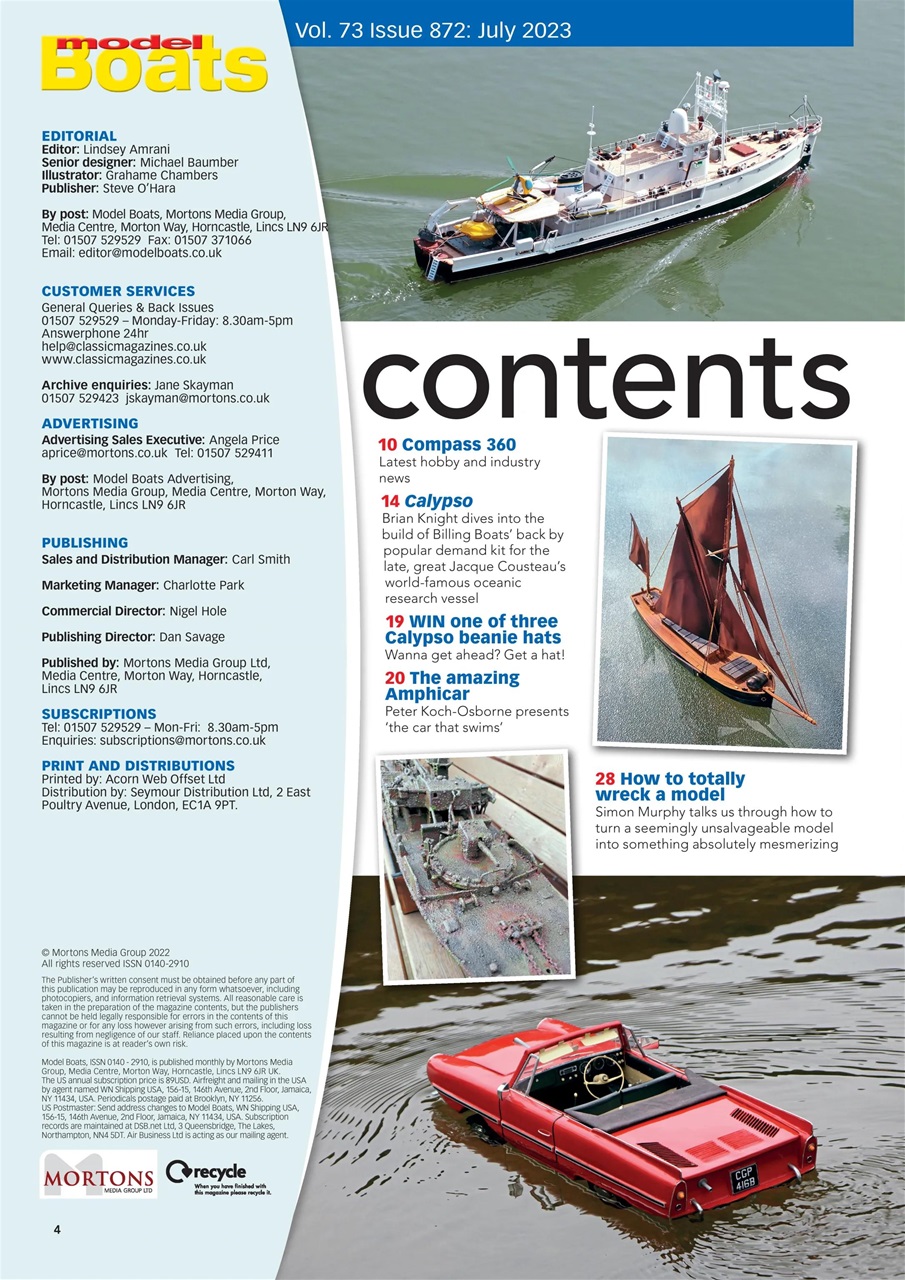 Model Boats Preview Pages