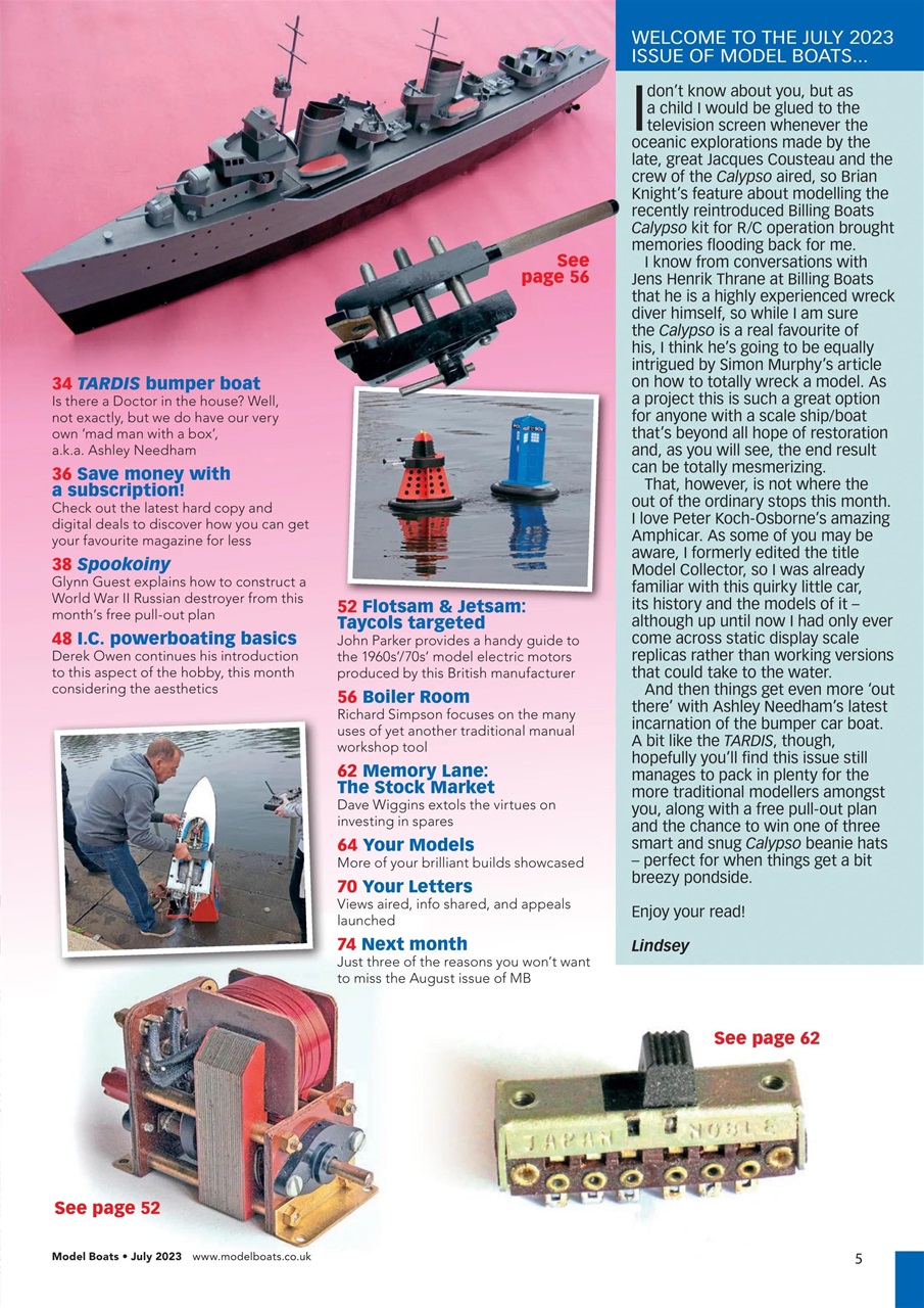 Model Boats Preview Pages