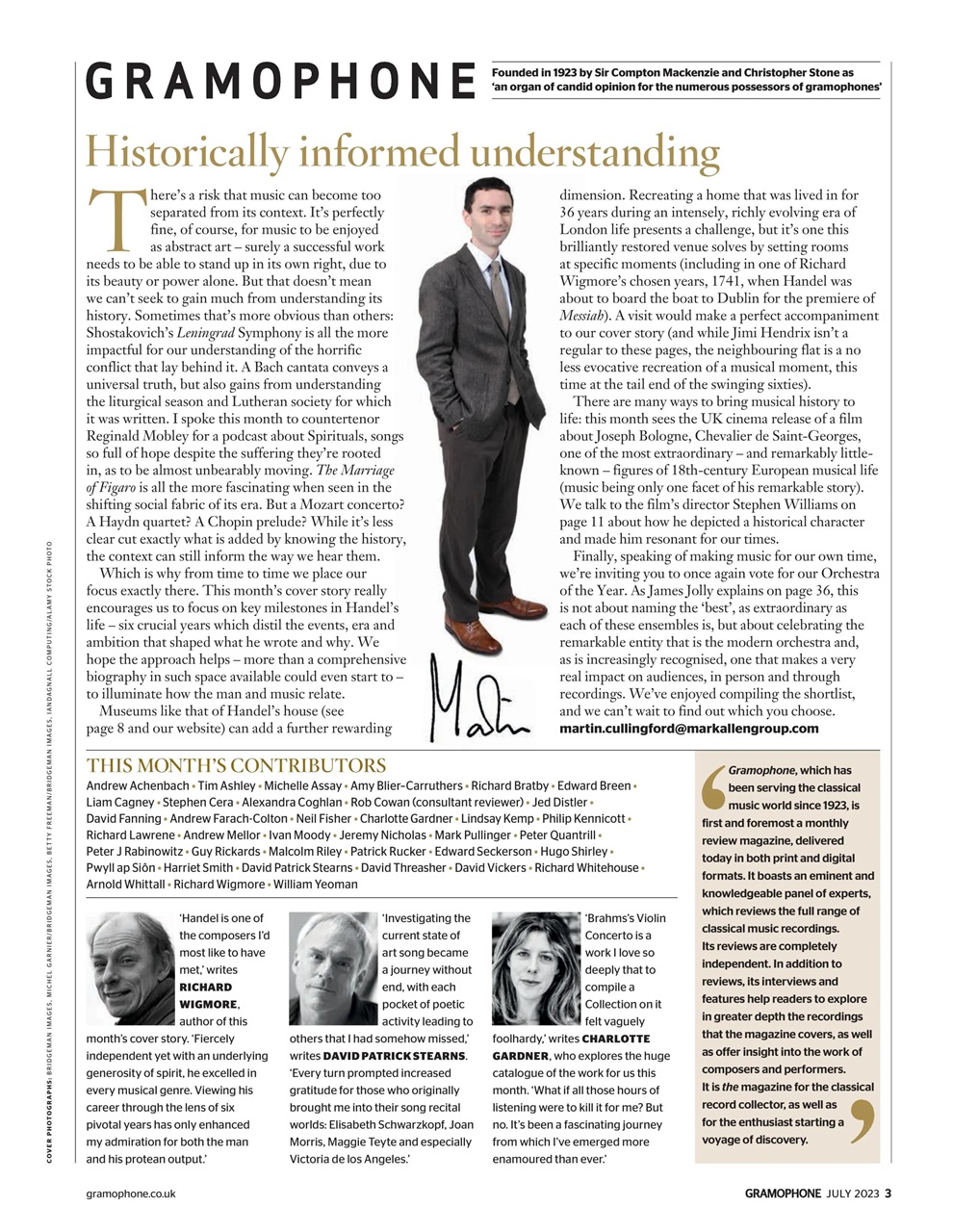 Gramophone Preview Pages