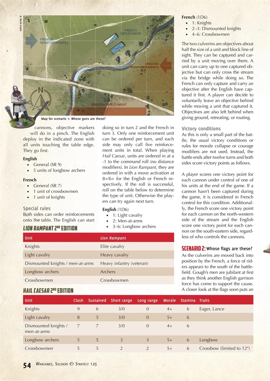 Wargames, Soldiers & Strategy Preview Pages