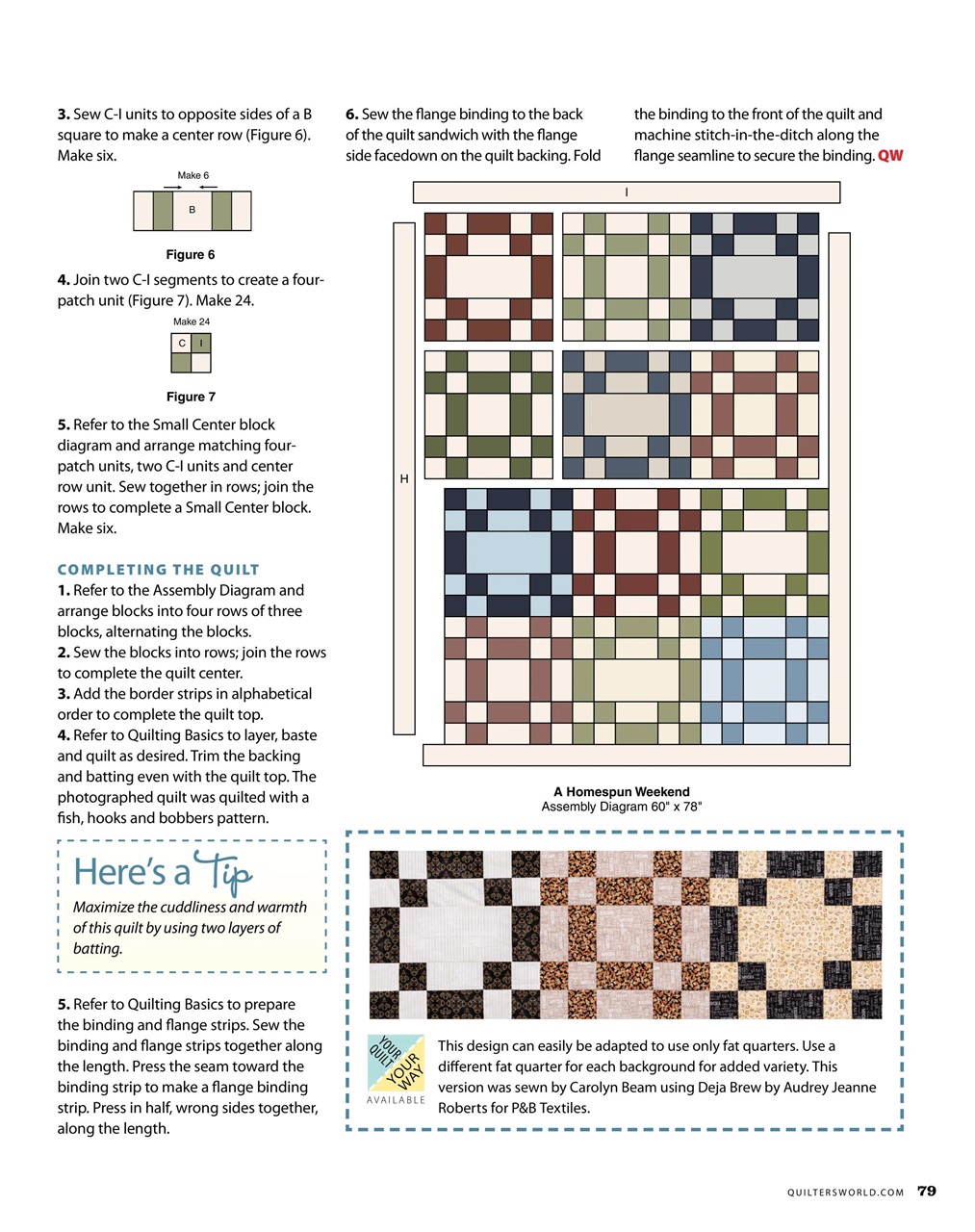Quilter's World Preview Pages