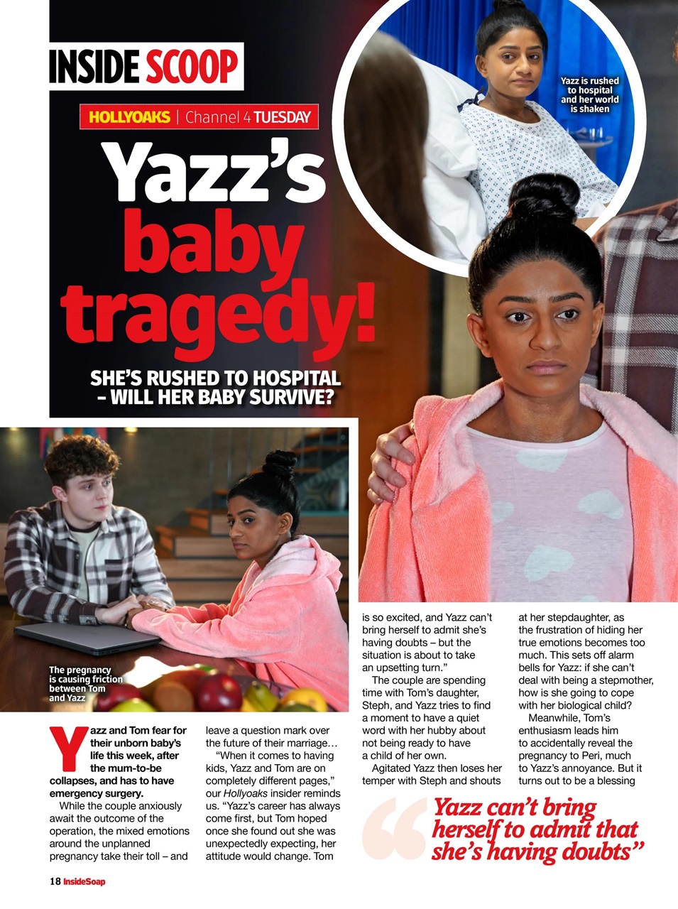 Inside Soap Preview Pages