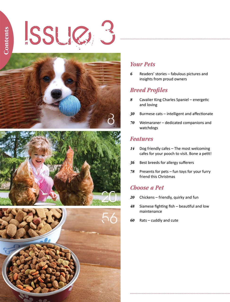 Dogs and Pets Preview Pages
