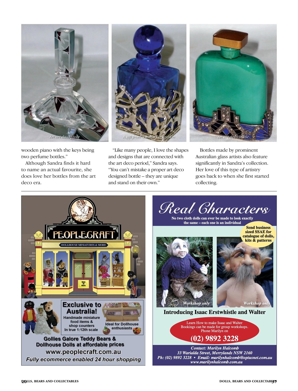 Dolls Bears & Collectables Preview Pages