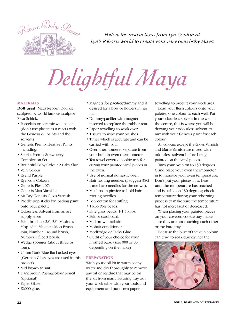 Dolls Bears & Collectables Preview Pages