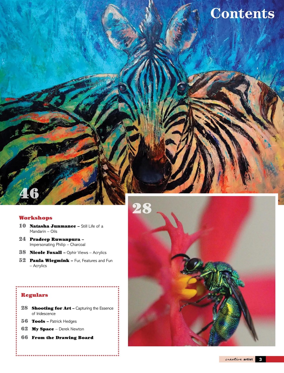 Creative Artist Preview Pages