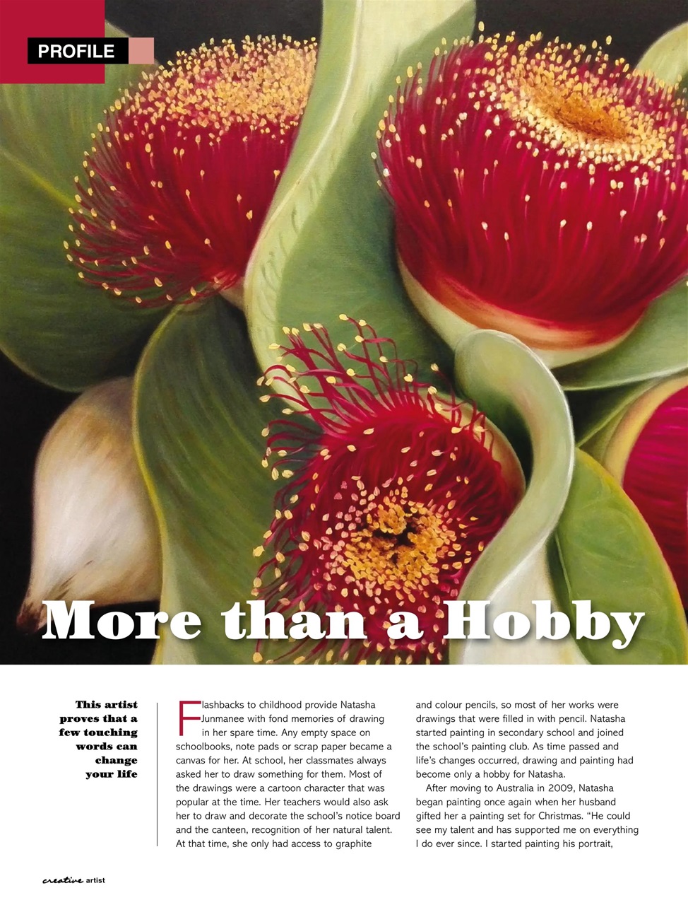 Creative Artist Preview Pages