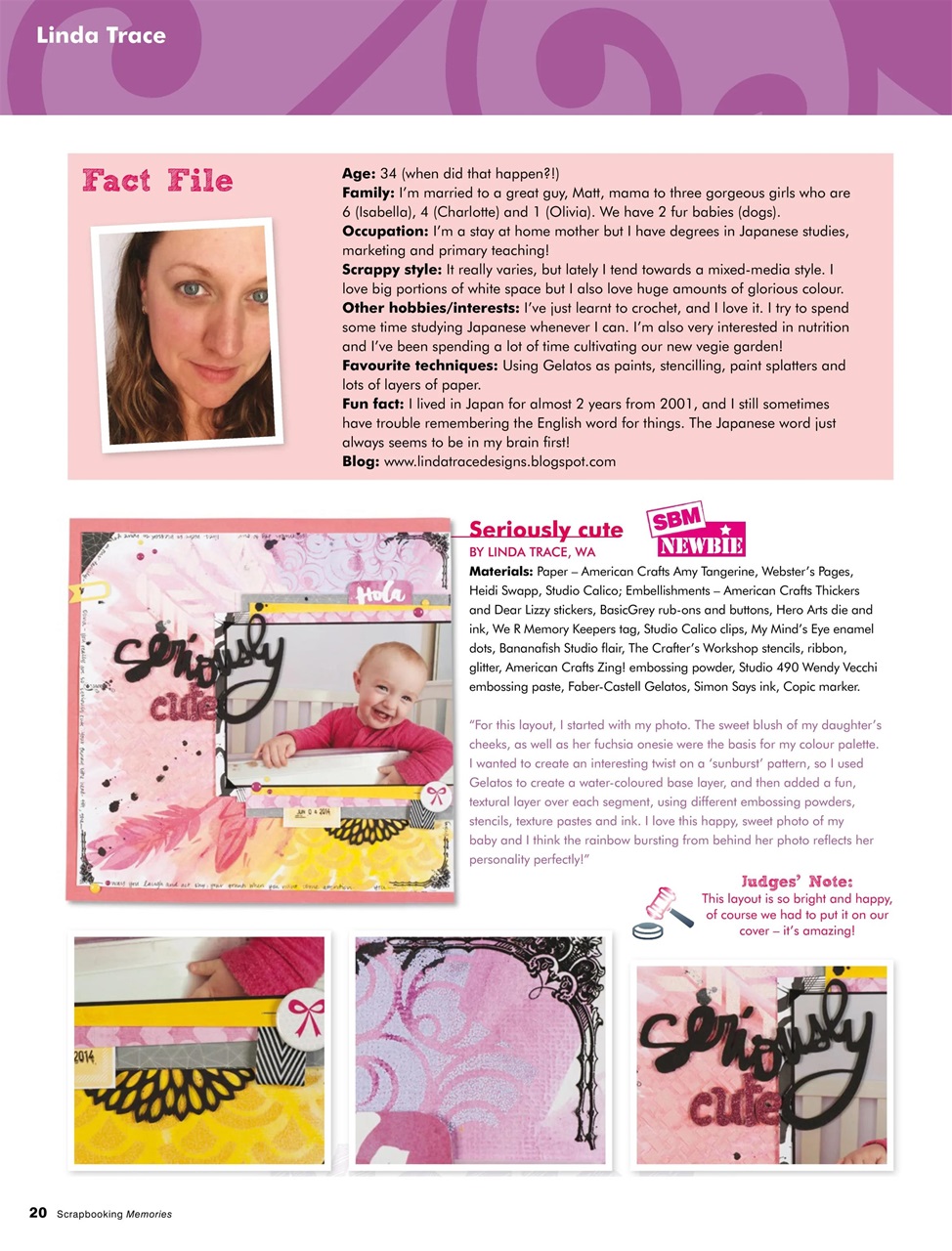 Scrapbooking Memories Preview Pages