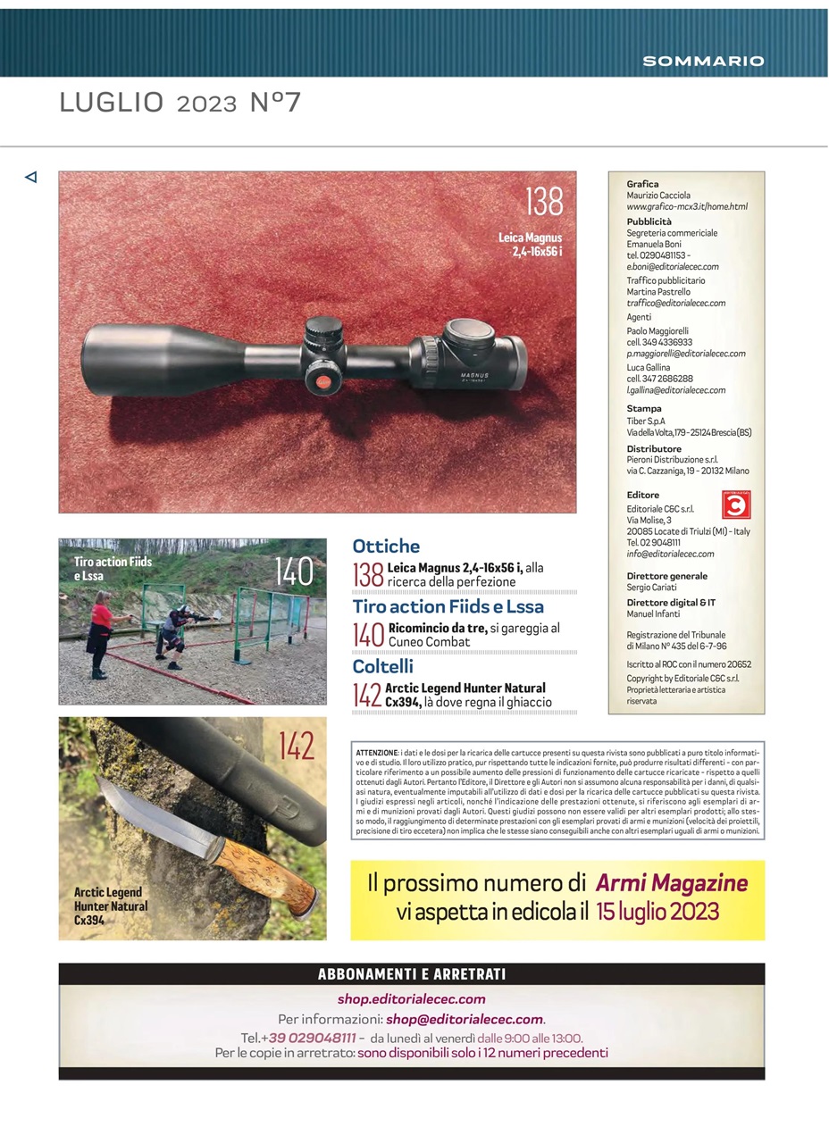 ARMI MAGAZINE Preview Pages