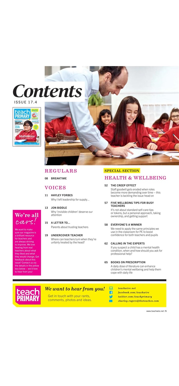 Teach Primary Preview Pages