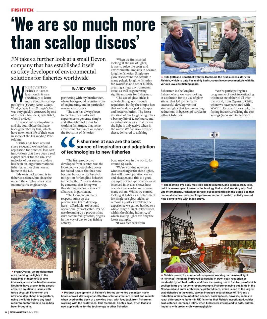 Fishing News Preview Pages