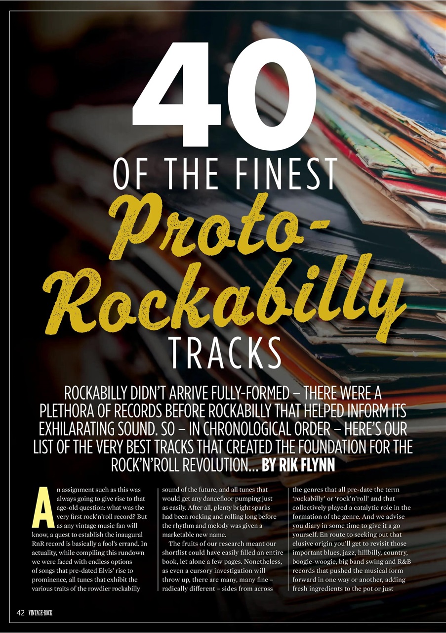 Vintage Rock Presents Preview Pages