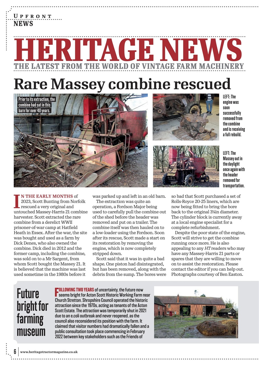 Classic Tractor Preview Pages